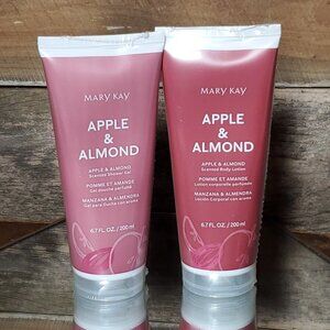 Mary Kay Apple & Almond Scented Shower Gel & Body Lotion Set